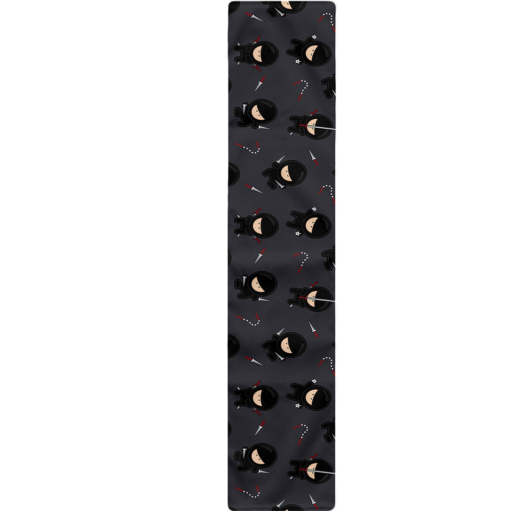 Little Ninja Pattern Print Table Runner
