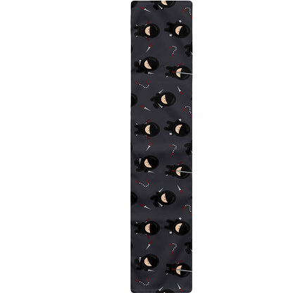 Little Ninja Pattern Print Table Runner