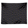 Little Ninja Pattern Print Tapestry