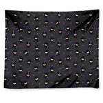 Little Ninja Pattern Print Tapestry