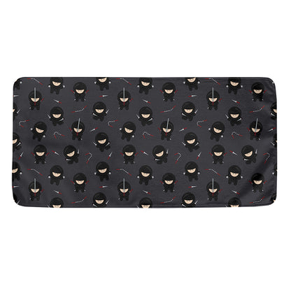 Little Ninja Pattern Print Towel