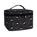 Little Ninja Pattern Print Travel Makeup Bag