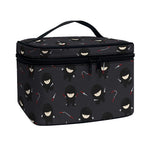 Little Ninja Pattern Print Travel Makeup Bag