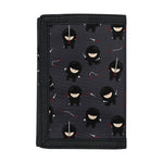 Little Ninja Pattern Print Trifold Wallet