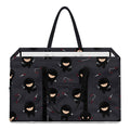 Little Ninja Pattern Print Utility Tote Bag