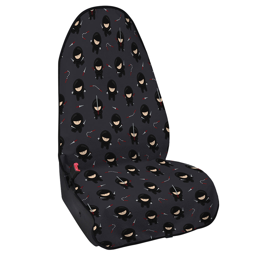 Little Ninja Pattern Print Waterproof Car Seat Cover