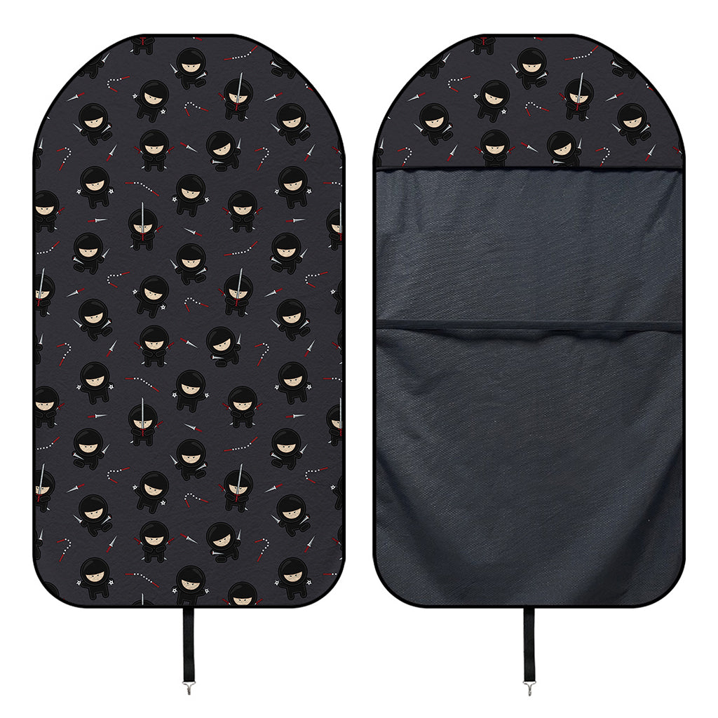 Little Ninja Pattern Print Waterproof Car Seat Cover