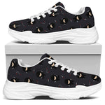 Little Ninja Pattern Print White Chunky Shoes