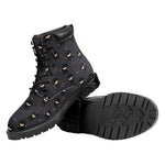 Little Ninja Pattern Print Work Boots