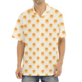 Little Pomeranian Pattern Print Aloha Shirt