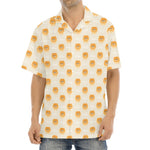 Little Pomeranian Pattern Print Aloha Shirt