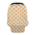 Little Pomeranian Pattern Print Baby Seat Cover