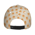 Little Pomeranian Pattern Print Baseball Cap