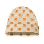 Little Pomeranian Pattern Print Beanie