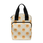 Little Pomeranian Pattern Print Bible Tote Bag