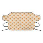 Little Pomeranian Pattern Print Car Windshield Snow Cover