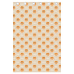 Little Pomeranian Pattern Print Curtain