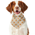 Little Pomeranian Pattern Print Dog Bandana