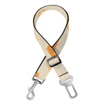 Little Pomeranian Pattern Print Dog Seat Belt