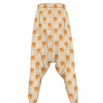 Little Pomeranian Pattern Print Hammer Pants