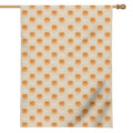 Little Pomeranian Pattern Print House Flag
