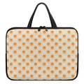 Little Pomeranian Pattern Print Laptop Sleeve With Handle