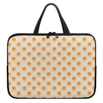 Little Pomeranian Pattern Print Laptop Sleeve With Handle