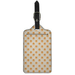 Little Pomeranian Pattern Print Luggage Tag