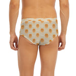 Little Pomeranian Pattern Print Men's Briefs