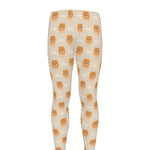 Little Pomeranian Pattern Print Men's leggings