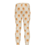 Little Pomeranian Pattern Print Men's leggings