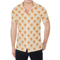 Little Pomeranian Pattern Print Men's Shirt