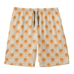 Little Pomeranian Pattern Print Men's Swim Trunks