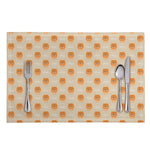 Little Pomeranian Pattern Print Placemat