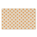 Little Pomeranian Pattern Print Polyester Doormat