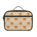 Little Pomeranian Pattern Print Portable Lunch Bag