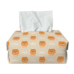 Little Pomeranian Pattern Print Rectangle Tissue Box Cover