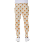 Little Pomeranian Pattern Print Scuba Joggers