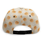 Little Pomeranian Pattern Print Snapback Cap