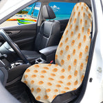 Little Pomeranian Pattern Print Waterproof Car Seat Cover