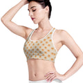 Little Pomeranian Pattern Print Women's Sports Bra