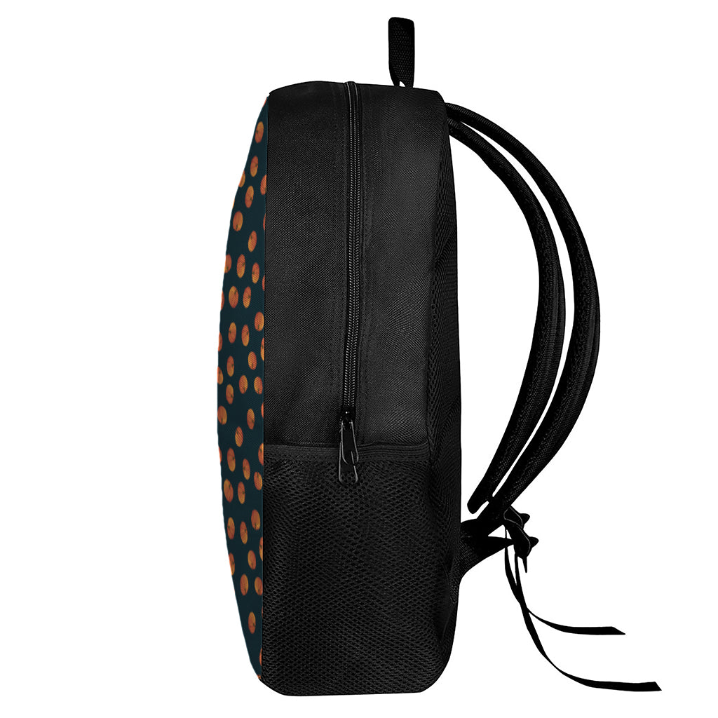 Little Pumpkin Pattern Print 17 Inch Backpack
