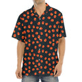 Little Pumpkin Pattern Print Aloha Shirt