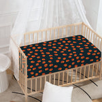 Little Pumpkin Pattern Print Baby Crib Sheet