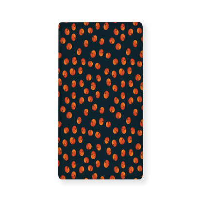 Little Pumpkin Pattern Print Baby Crib Sheet