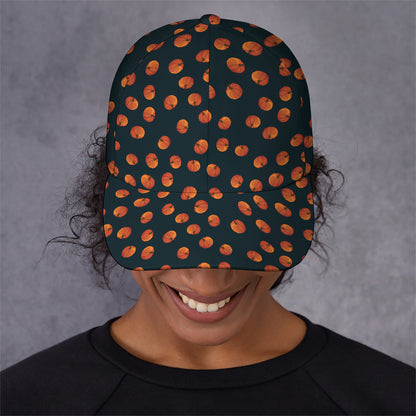 Little Pumpkin Pattern Print Baseball Cap