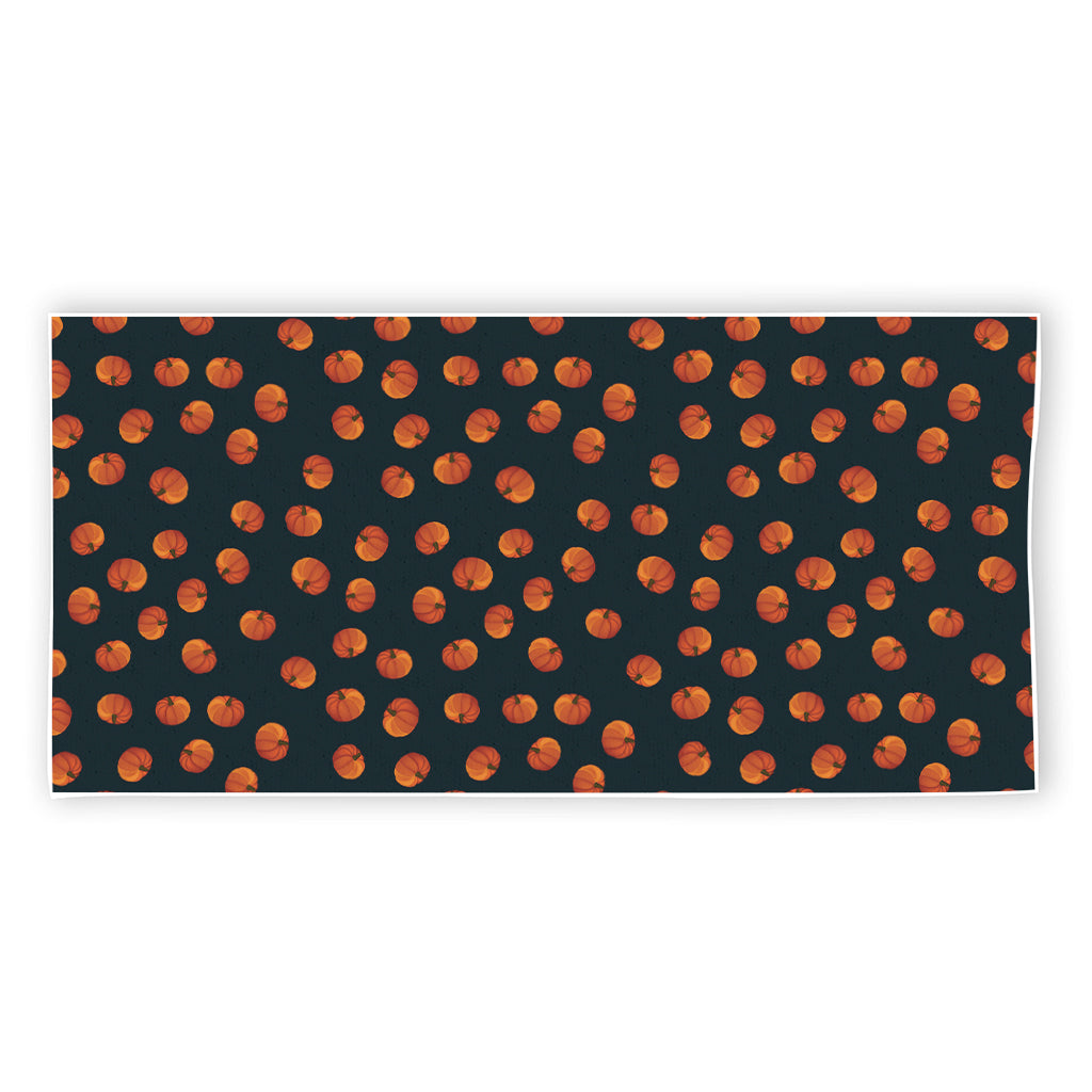 Little Pumpkin Pattern Print Beach Towel