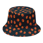 Little Pumpkin Pattern Print Bucket Hat