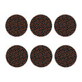 Little Pumpkin Pattern Print Coaster Set