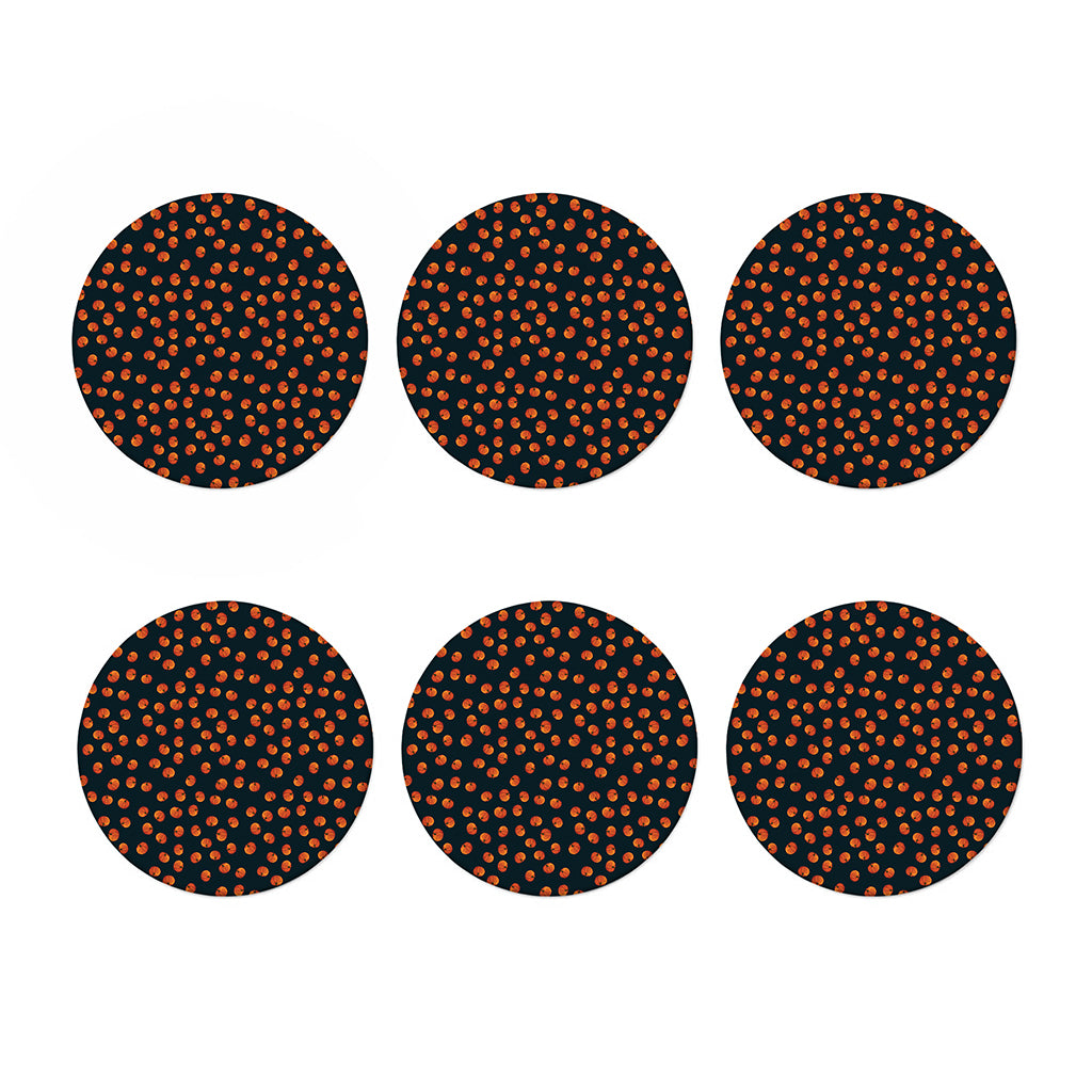 Little Pumpkin Pattern Print Coaster Set